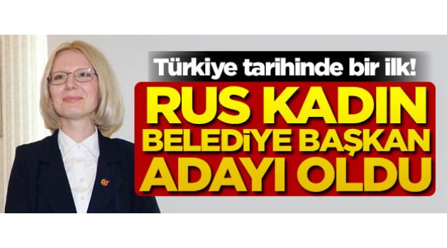 Türkiye tarihinde bir ilk!