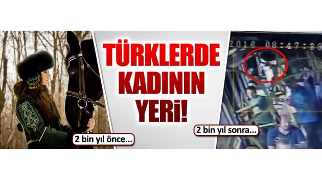 Türkler de kadın