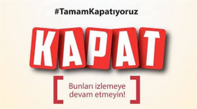 Twitter'da Televizyon Kanallarına Boykot: #KapatGitsin