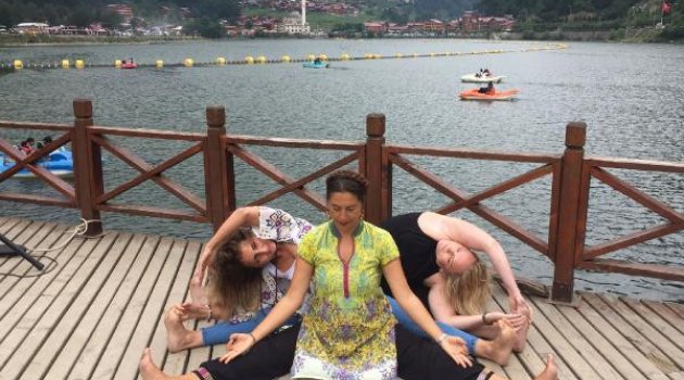 Uluslararası Yoga Festivali'ne Trabzon Çaykara'da tanıtım