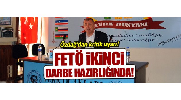 Ümit Özdağ'dan ikinci darbe uyarıs