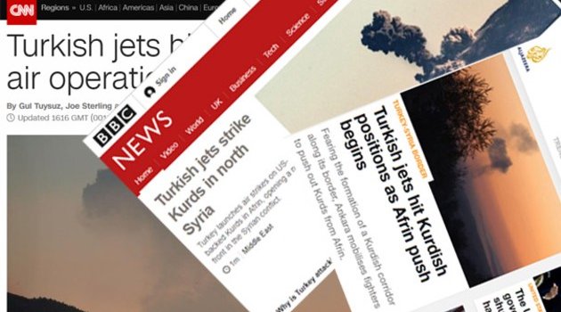 Washington Post'tan skandal yorum! Dünya basını Afrin operasyonuna ne dedi?