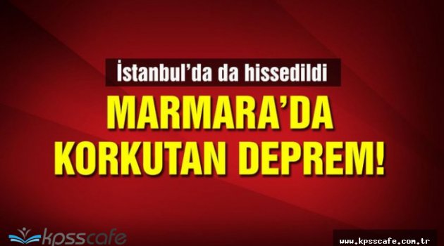 Yalova'da deprem! İstanbul'da da hissedildi...