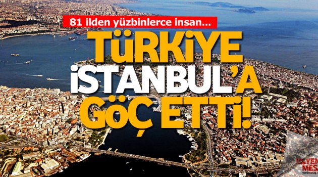 Yarım milyon insan İstanbul'a göç etti