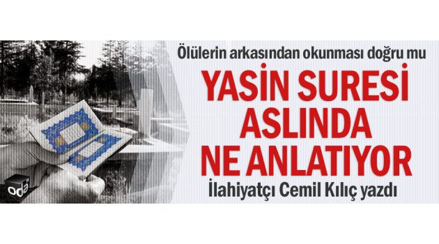 Yasin suresi aslında ne anlatıyor