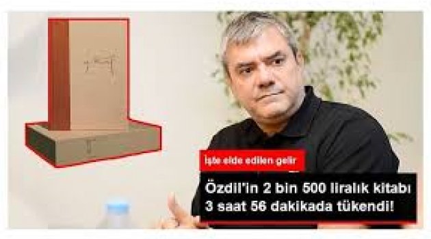 Yılmaz Özdil'in çok tartışılan kitabı bir günde tükendi!