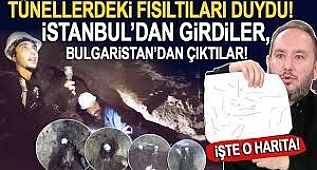 İstanbul’daki gizli yeraltı tünellerini keşfetti!
