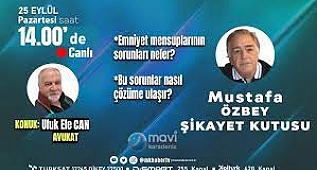  Emniyet Mensuplarının Sorunları Neler? - Mustafa Özbey ile 'Şikayet Kutusu'