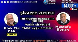 BANKACILIK, BDDK VE TMSF | ŞİKAYET KUTUSU - MUSTAFA ÖZBEY