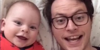 Baba ve oğlunun muhteşem videosu izlenme rekoru kırıyor