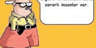 Sigara tiryakisi Namaz kılarken